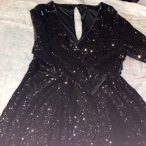 Torrid Sparkly Skater Dress